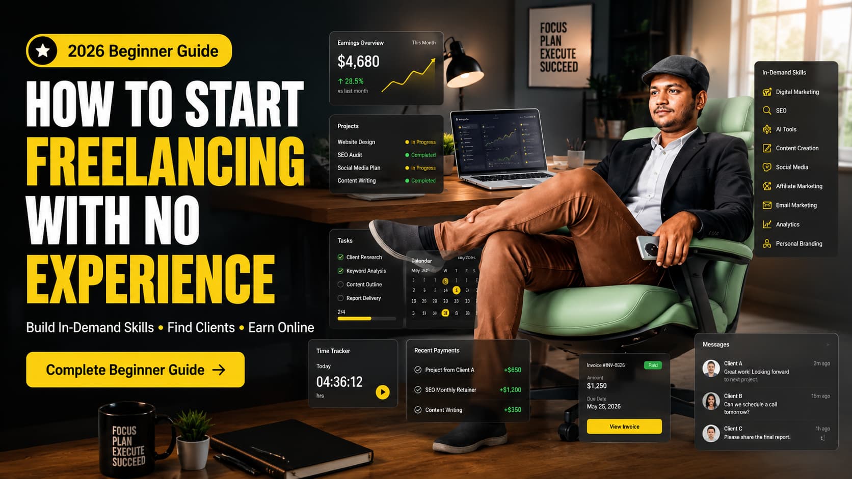 How to Start Freelancing with No Experience in 2026 Mohd Abu Sayeed