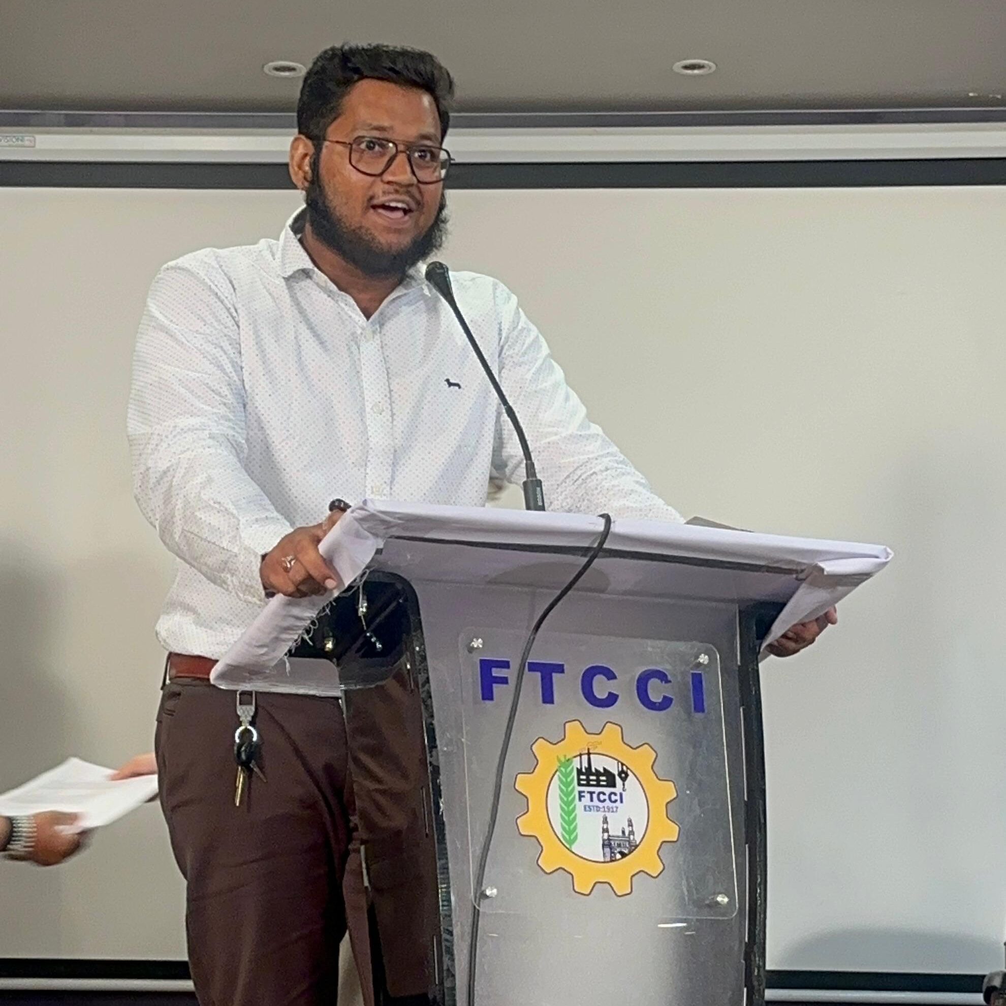 Mohd abu sayeed stage public speaking